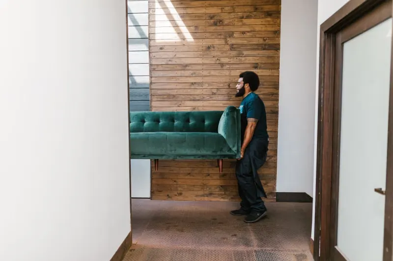 Illustrative furniture handling and removal